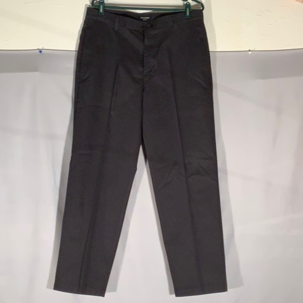 Docker Men Black Slacks